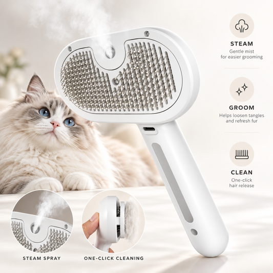 FurMist™ Steam Grooming Brush